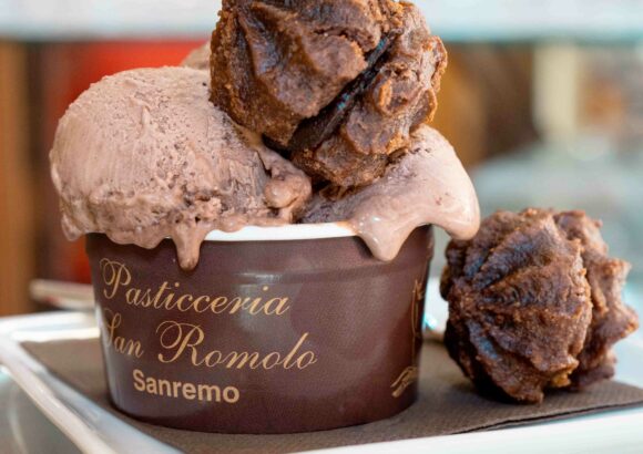 Il gelato al bacio di Sanremo