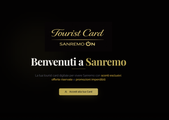 Tourist card Sanremo: presentata all’Ariston la nuova tessera digitale per i turisti